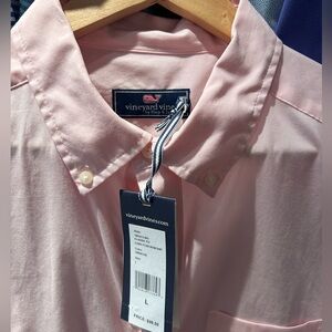 Vineyard Vines Pink Button-Down Shirt